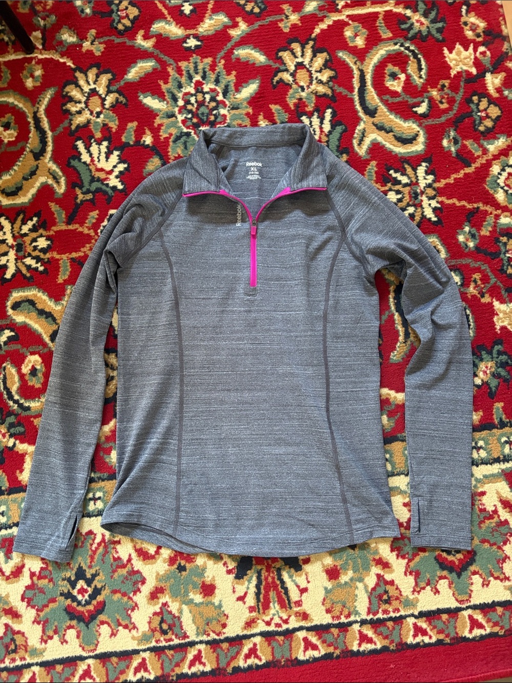 NWOT Reebok Speedwick Quarter Zip